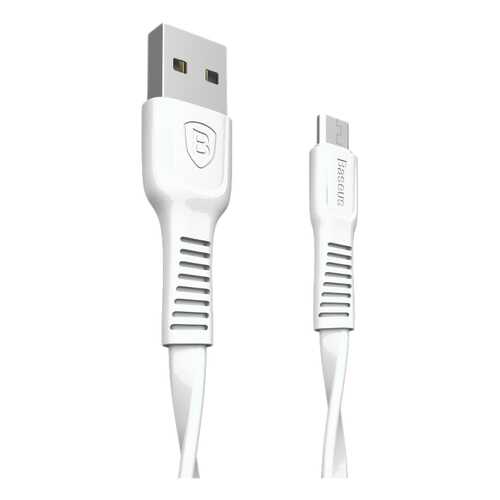 Кабель Baseus microUSB 1м White