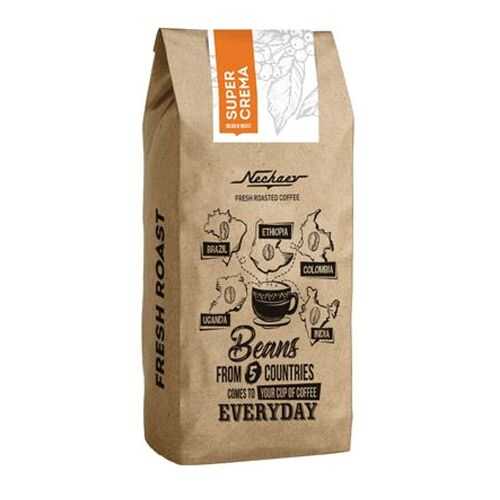 Кофе Nechaev Super Crema в зернах свежей обжарки 500 г