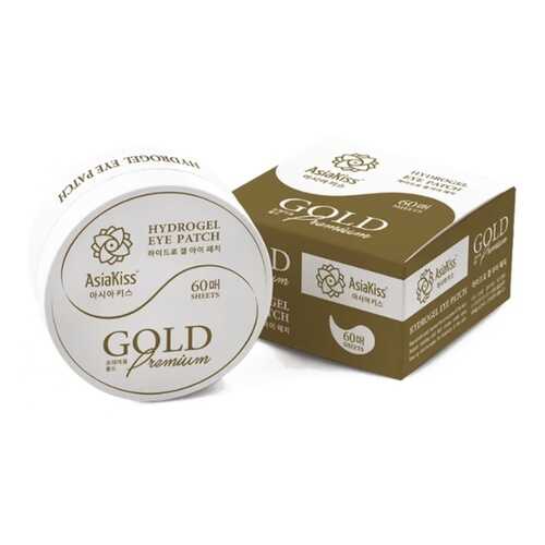 Гелевые патчи АsiaKiss Hydrogel GOLD Premium гидрогелевые 60 АК245