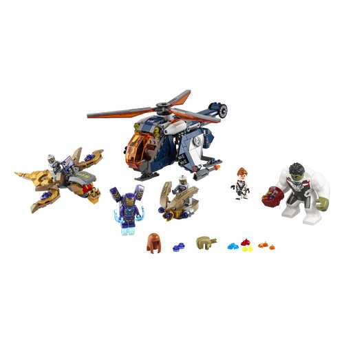 Конструктор LEGO Marvel Super 76144 Мстители: Спасение Халка на вертолете
