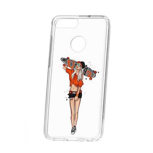 Чехол Kruche Huawei Honor 9 Lite Print Лонгборд