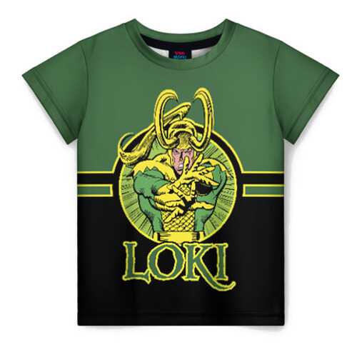 Детская футболка ВсеМайки 3D LOKI, размер 164
