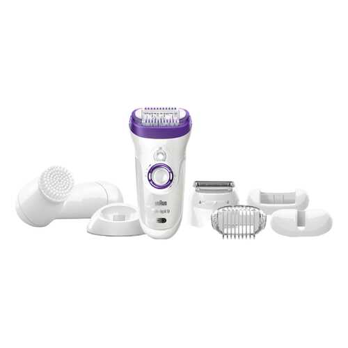 Эпилятор Braun Silk-epil 9-579 Wet&Dry+прибор для очищения лица