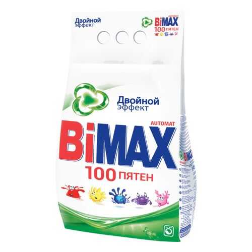 Порошок для стирки Bimax automat 100 пятен 3 кг