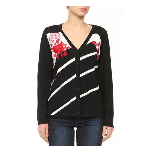 Кардиган женский ROSANNA PELLEGRINI 39040 черный 44 IT