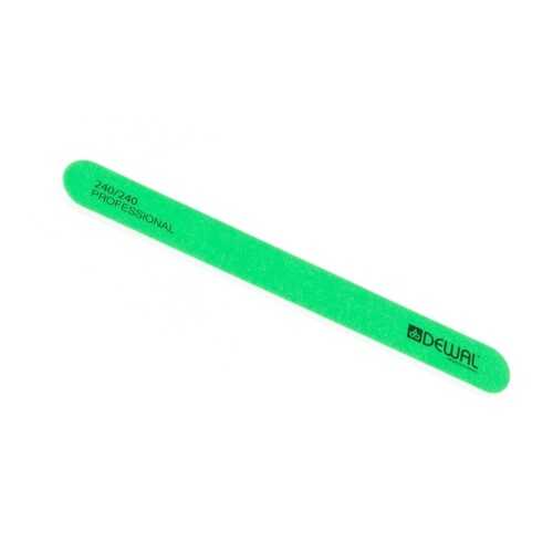 Пилка Dewal Neon прямая, зеленая, 240/240
