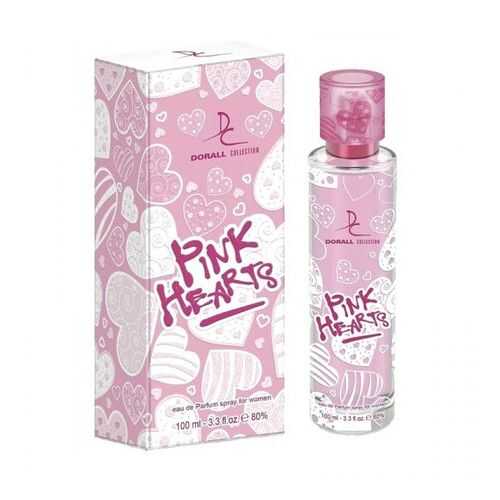 Туалетная вода Pink Hearts Dorall Collection, 100 мл
