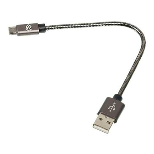 Кабель Digma USB A(m)-micro USB B (m) 0.15м Grey