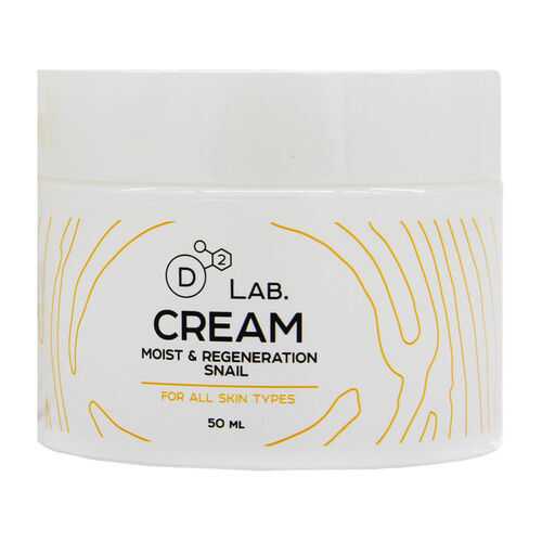Крем для лица D2 Lab Cream Moist & Regeneration Snail 50 мл