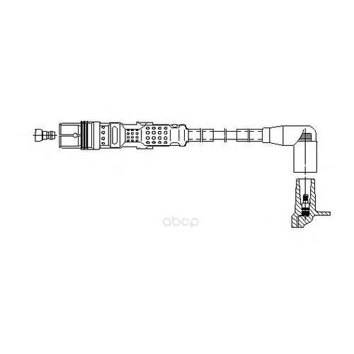 Провод высоковольтный seat/vw BREMI 1a02f85