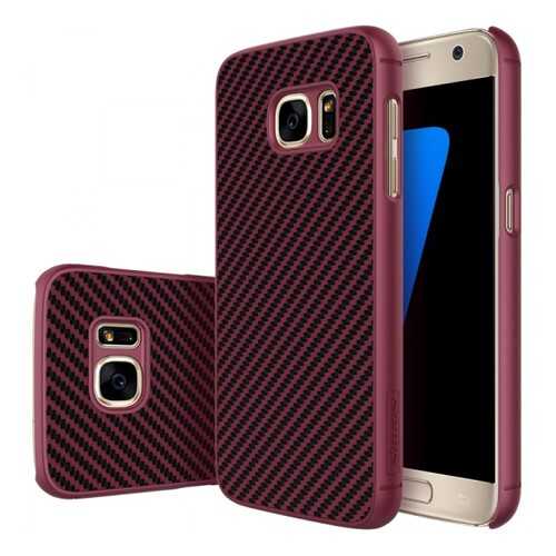 Чехол Nillkin Synthetic Fiber series для Samsung G930F Galaxy S7 Red