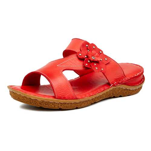 Шлепанцы женские Alessio Nesca Comfort 710018219 красные 38 RU