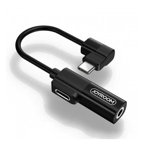 Aудио адаптер JOYROOM Type-C-Jack 3.5 для наушников S-M361 black