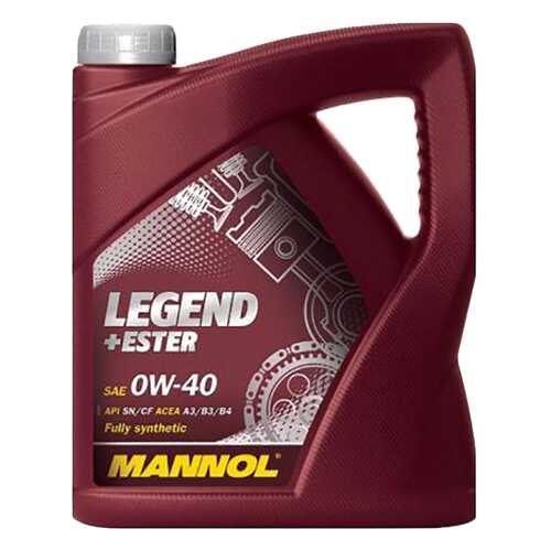 Моторное масло Mannol Ester 0W-40 4л