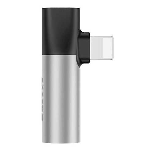 Аудио-переходник Baseus L43 Lightning (input) for Lightning Silver