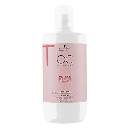Маска для волос Schwarzkopf Professional BC Peptide Repair Rescue Treatment 750 мл
