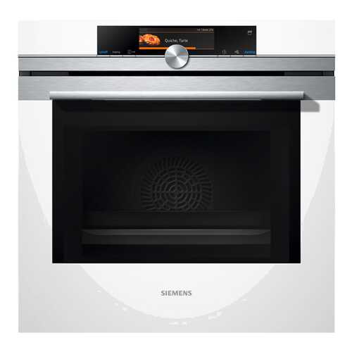 Встраиваемый электрический духовой шкаф Siemens HN678G4W1 White