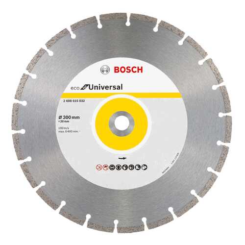 Алмазный диск Bosch ECO Universal 300-20 2608615032