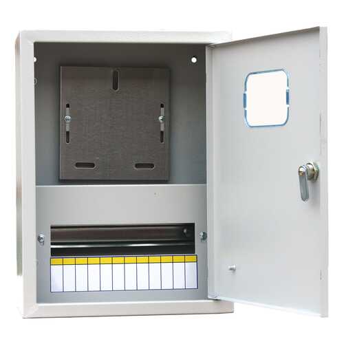 Щит учетно-распределительный навесной ЩРУ-1Н-12 IP31 (400х300х147) RUCELF