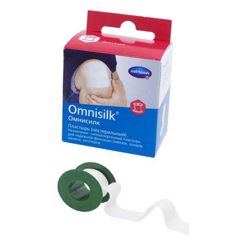 Пластырь Omnisilk фиксирующий 2,5 см х 5 м 1 шт.