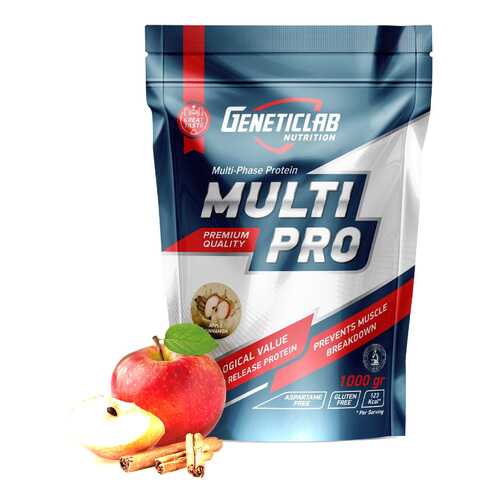 Протеин GeneticLab Nutrition Multi Pro 1000 г Apple&Cinnamon