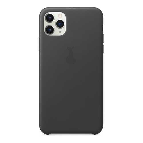 Чехол Leather Case для iPhone 11 Pro Max, LCIP11PM-01-BLAC