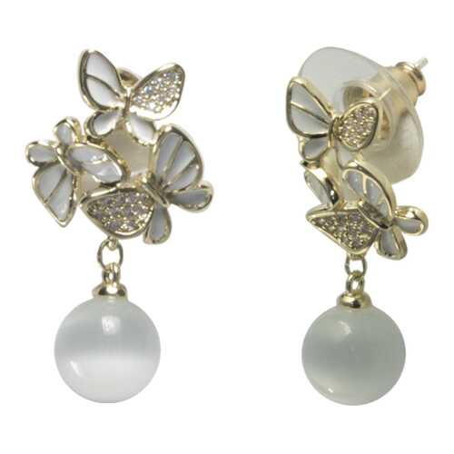 Серьги Corona style B005E1120141K025-WHITE