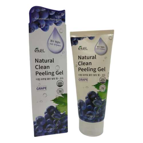 Пилинг-гель скатка для лица с экстрактом виноград Ekel Peeling Gel Grape 180 мл