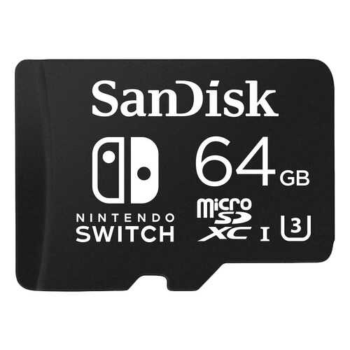 Карта памяти SanDisk Micro SDXC Nintendo Switch SDSQXAT-064G-GN6ZA 64GB