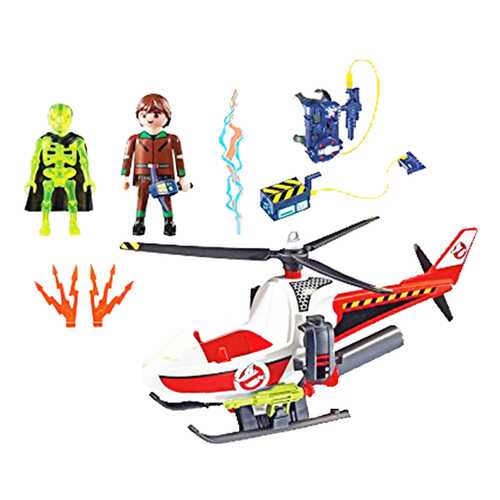 Игровой набор Playmobil Охотники за привидениями: Вэнкман с вертолетом