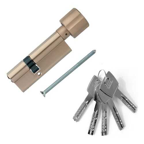 Европрофильный цилиндр ABUS X12R430 ключ/вертушка 30-50 (80 мм) NI (5 key)