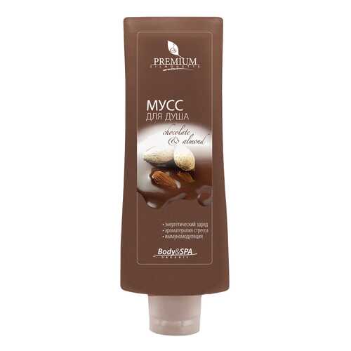 Мусс для душа Premium Chocolate & Almond Silhouette, 200 мл