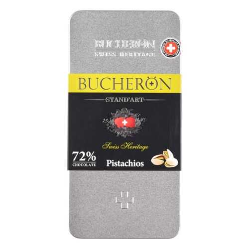 Шоколад горький Bucheron с фисташками 72% какао 100 г