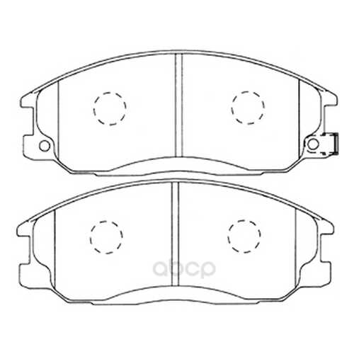Комплект тормозных колодок FIT FP0864