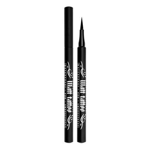 МАТОВАЯ УЛЬТРА ЧЕРНАЯ ПОДВОДКА-ФЛОМАСТЕР LUXVISAGE MATT TATTOO WATERPROOF 24H SMUDGEPROOF