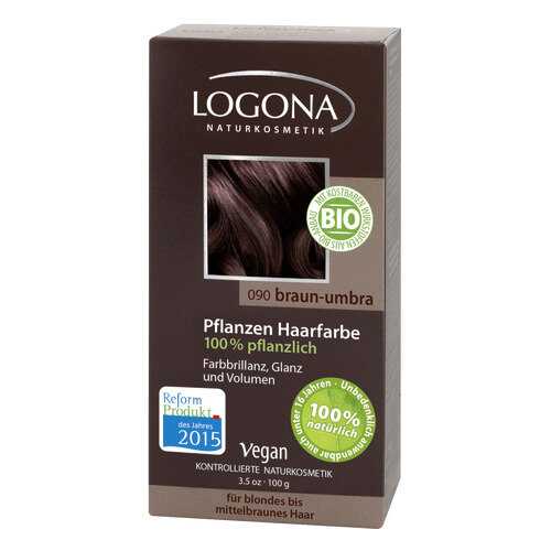 Краска для волос Logona Herbal Hair Color 090 Brown Umber 100 г