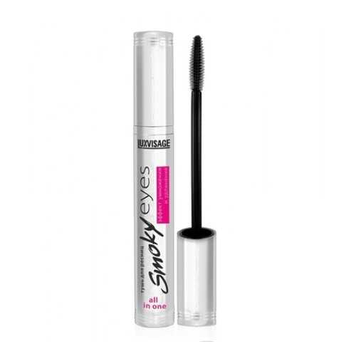 Тушь для ресниц LuxVisage Smoky eyes Эффект умножения и удлинения