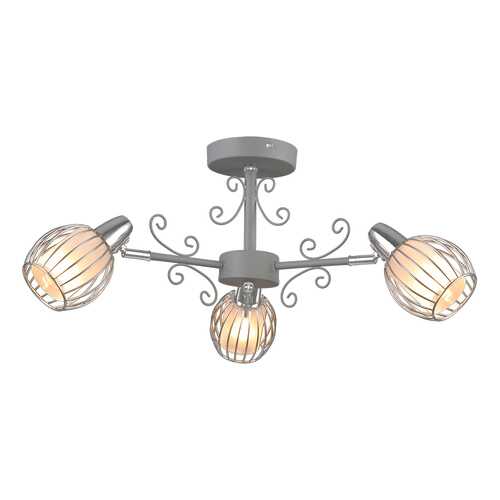 Люстра 3 x E14, 40W, Natali Kovaltseva OSLO 81041-3C STAIN GRAY