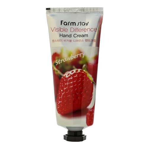 Крем для рук Farm Stay Visible Difference Hand Cream Strawberry 100 мл