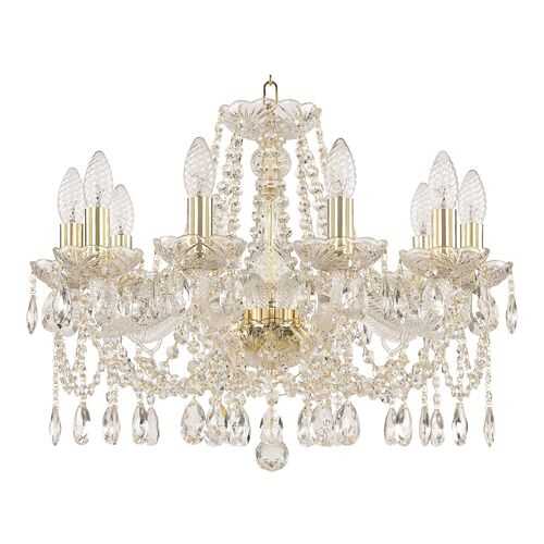 Люстра хрустальная 107/10/200 G Bohemia Ivele Crystal