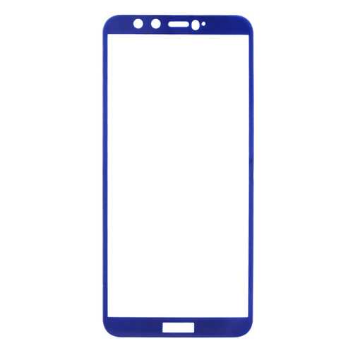 Защитное стекло 5D на весь экран для Huawei Honor 9 Lite синее