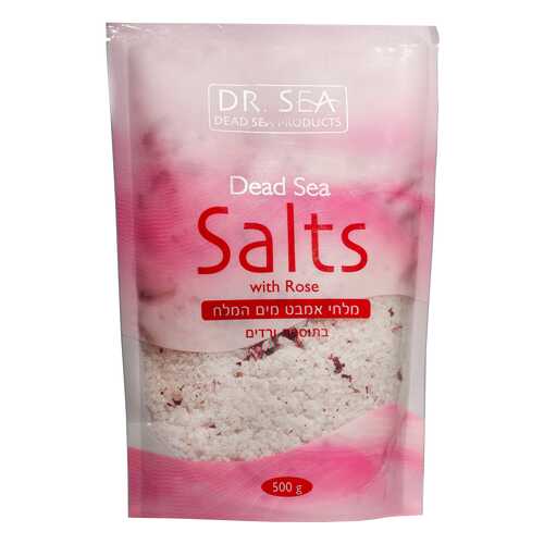 Соль для ванн Dr. Sea С лепестками роз 500 г