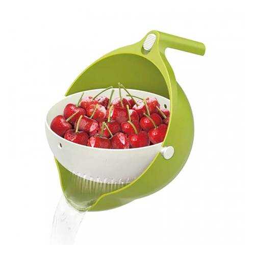 Миска-дуршлаг Mesh strainer зеленый