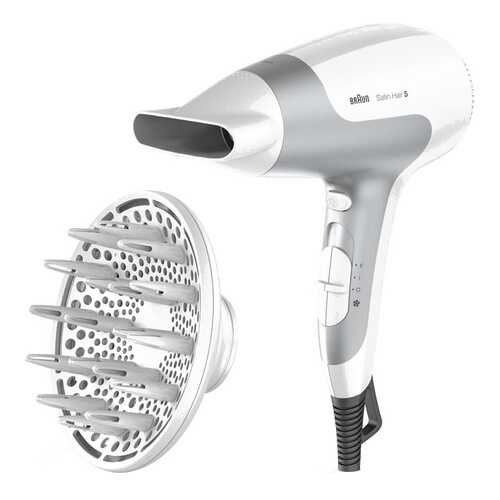 Фен Braun HD 585 White/Gray