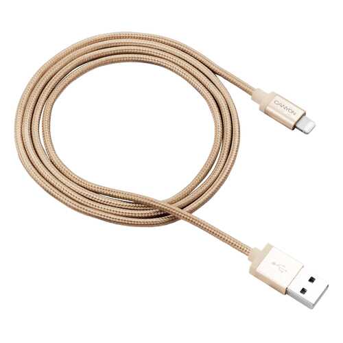 Кабель Canyon CNS-MFIC3GO Lightning 1м Gold