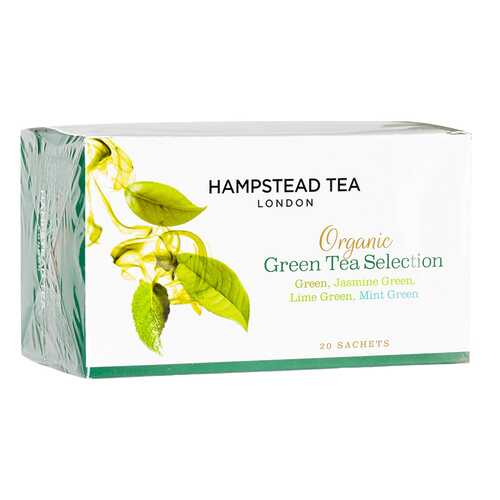 Чай зеленый Hampstead ассорти 20*2 г