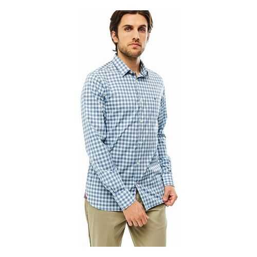 Рубашка мужская Tommy Hilfiger MW0MW13939 синяя XL