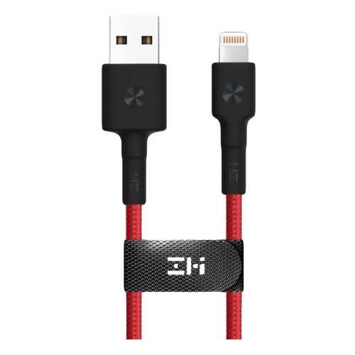 Кабель ZMi AL803 Lightning 1м Red