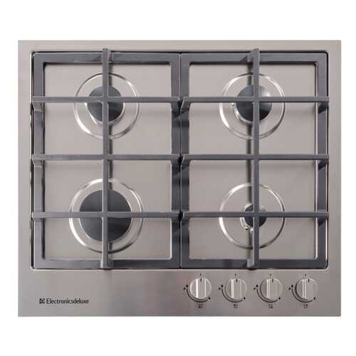 Встраиваемая варочная панель газовая Electronicsdeluxe TG4 750231 F-021 Silver