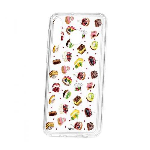 Чехол Kruche Samsung Galaxy M30 Print Cake